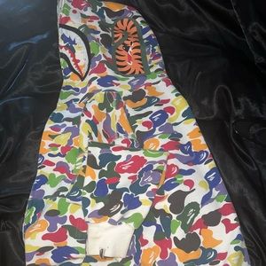 Authentic Multicolor Bape Hoodie